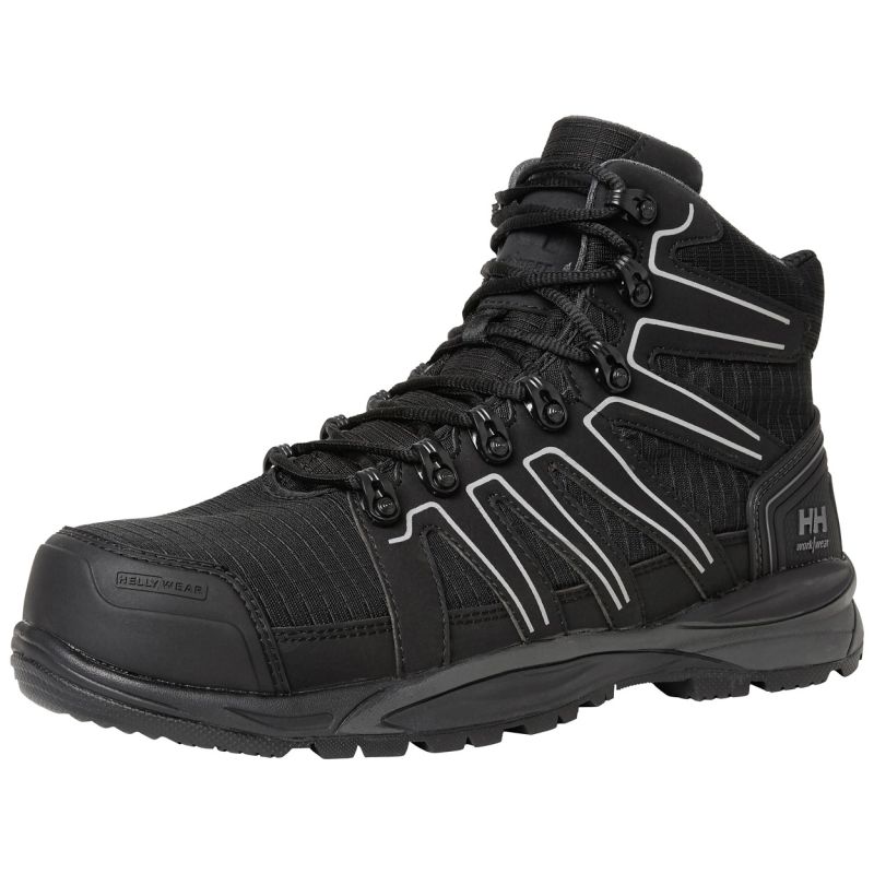 Buty robocze czarne Manchester Mid S3