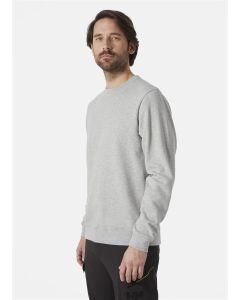 Bluza bawełniana Classic Sweatshirt - Grey Melange